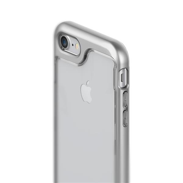 Grote foto caseology skyfall series shock proof grip case iphone 8 7 silver screenprotector telecommunicatie mobieltjes