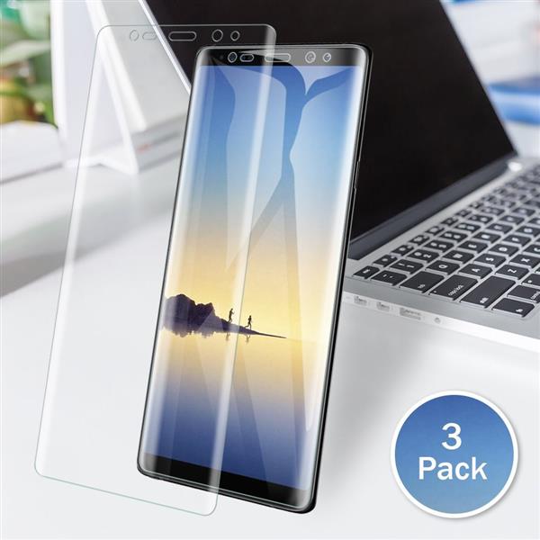 Grote foto drphone samsung note 8 3d pet full coverage flexibele anti shock glass screen protector tot aan de telecommunicatie mobieltjes