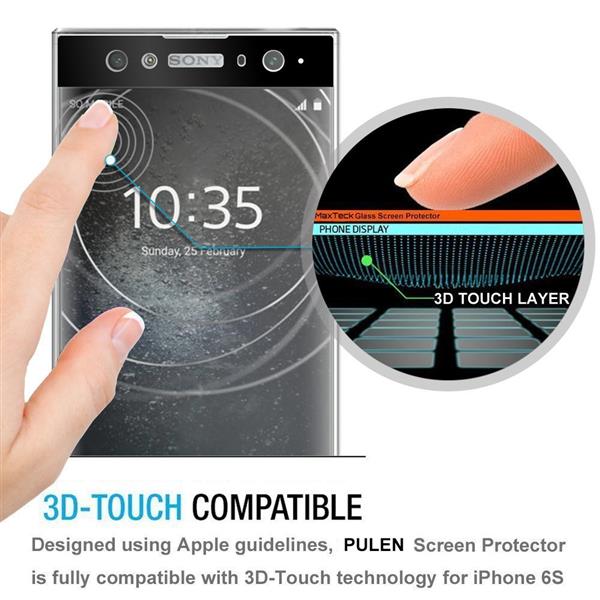 Grote foto drphone xa2 ultra glas 4d volledige glazen dekking full coverage curved edge frame tempered glass zw telecommunicatie mobieltjes