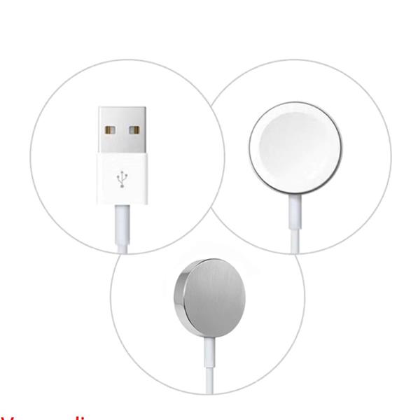 Grote foto drphone apple watch wireless charging pad oplader magnetische oplaadkabel snoer 1 meter telecommunicatie opladers en autoladers
