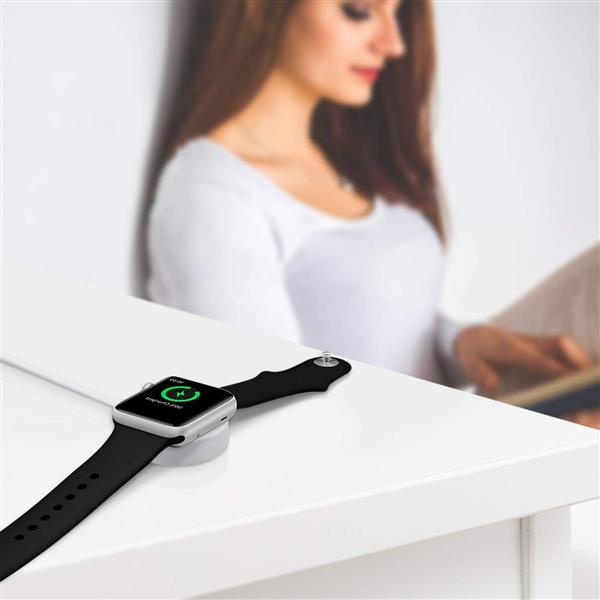 Grote foto drphone apple watch wireless charging pad oplader magnetische oplaadkabel snoer 1 meter telecommunicatie opladers en autoladers