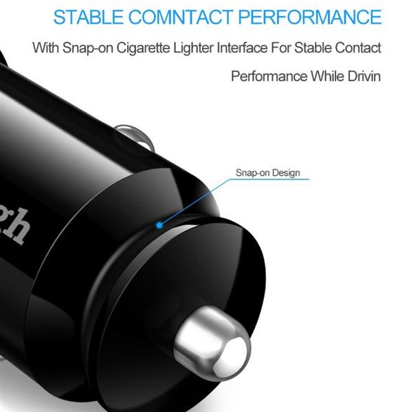 Grote foto drphone invisible 5v 2.4a usb auto oplader 1 meter apple lightning telecommunicatie opladers en autoladers