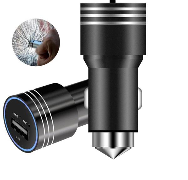 Grote foto drphone premium a1 pro dual port 3.1a auto oplader hamer functie reis lader veilig en snel l telecommunicatie opladers en autoladers