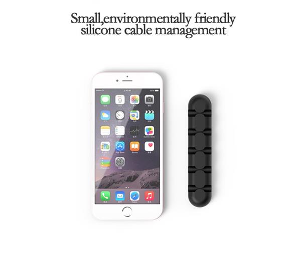 Grote foto drphone hc2 zelfklevende kabel clip universele kabelhouder kabelorganizer 5 ingangen organis telecommunicatie opladers en autoladers