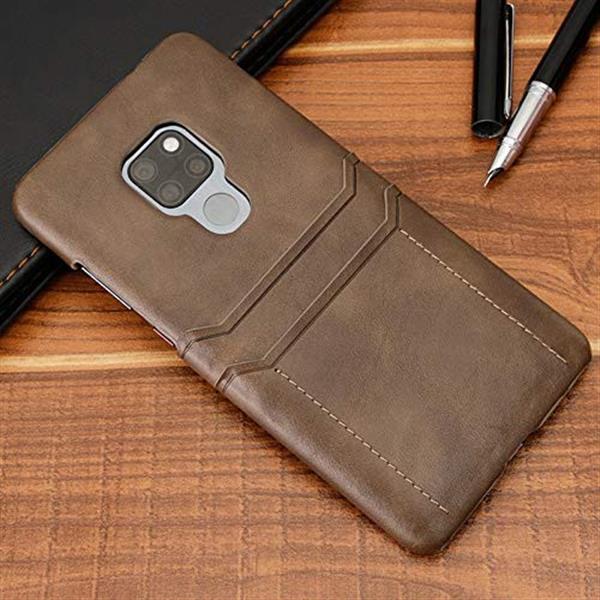 Grote foto drphone huawei mate 20 luxe kaarthouder case premium pu lederen backcover portemonnee hard cover telecommunicatie mobieltjes