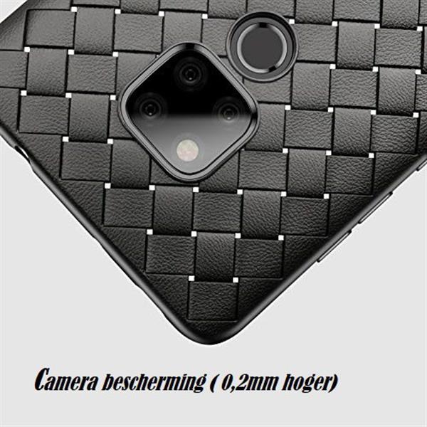 Grote foto drphone mate 20 pro tpu geweven hybrid case flexibele ultra dunne zachte tpu siliconen cover zwar telecommunicatie mobieltjes