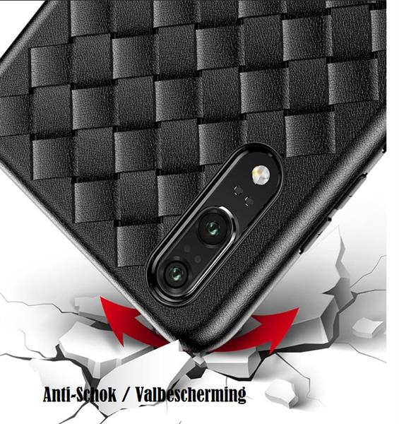 Grote foto drphone mate 20 pro tpu geweven hybrid case flexibele ultra dunne zachte tpu siliconen cover zwar telecommunicatie mobieltjes