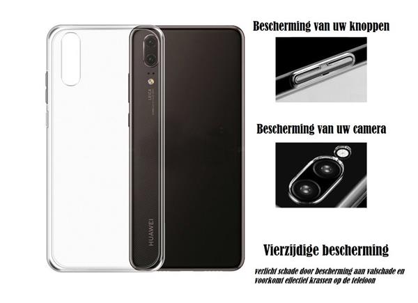 Grote foto drphone p20 tpu hoesje transparant ultra dun premium soft gel case transparant telecommunicatie mobieltjes