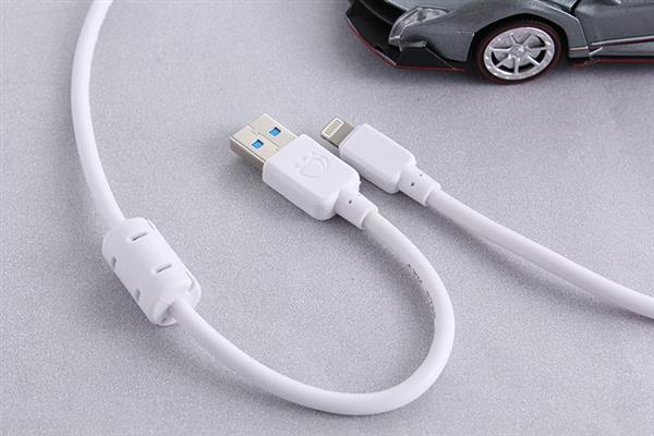 Grote foto olesit k102 lightning usb kabel 3 meter fast charge 2.1a high speed laadsnoer oplaadkabel magnetis telecommunicatie opladers en autoladers