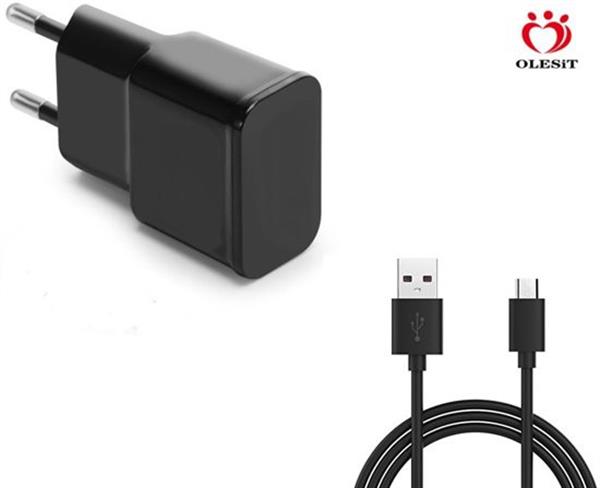 Grote foto olesit 5v 2a 10w. 1 poort usb oplader uns 1538 olesit adapter 1 meter type c kabel zwart voor xper telecommunicatie opladers en autoladers