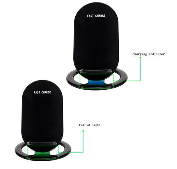 Grote foto olesit wireless fast charge qc 2.0 qi charging pad 5v 2a 2 coils snellader geschikt voor son telecommunicatie opladers en autoladers