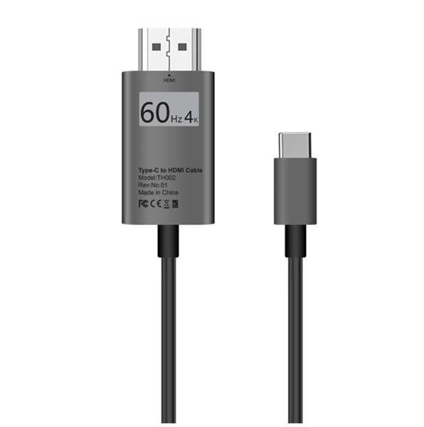 Grote foto drphone usb c naar hdmi adapterkabel 4k 60hz 1080p hd hdtv adapter geschikt voor o.a macbook pr computers en software overige computers en software