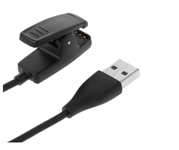 Grote foto drphone oplader usb charger kabel oplaadkabel geschikt voor garmin forerunner zwart kleding dames horloges