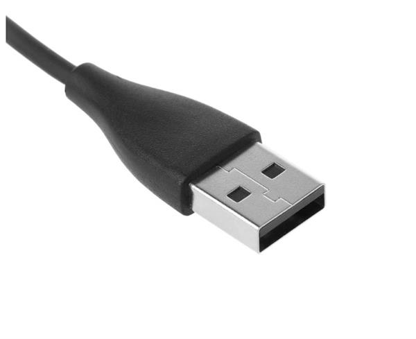 Grote foto drphone oplader usb charger kabel oplaadkabel geschikt voor garmin forerunner zwart kleding dames horloges