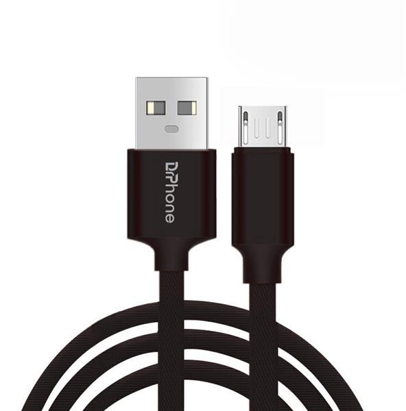 Grote foto drphone gold label gevlochten oplaadkabel micro usb optimaal accuduur voor apparaten met mi telecommunicatie opladers en autoladers