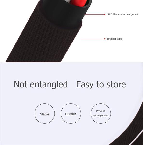 Grote foto drphone gold label gevlochten oplaadkabel micro usb optimaal accuduur voor apparaten met mi telecommunicatie opladers en autoladers