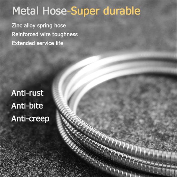 Grote foto drphone metalen zinc type c usb c kabel 5v 2.4a 1.5x sneller laden versterkte draadhardheid telecommunicatie opladers en autoladers