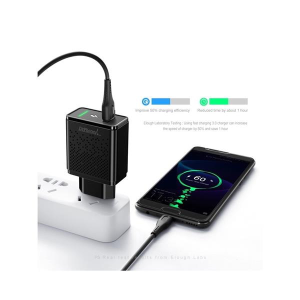 Grote foto 1 pack gecertificeerde drphone 12w 2 meter lightning kabel oplader geschikt voor o.a. iphone telecommunicatie opladers en autoladers