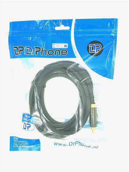 Grote foto drphone hi speed pro hdmi naar hdmi kabel 2.0 gouden connectoren 1meter audio video 18gbp telecommunicatie opladers en autoladers