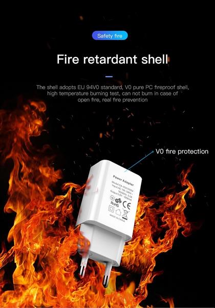 Grote foto 1 pack gecertificeerde drphone usb lader stekker oplader 1 meter kabel safe charge apple ip telecommunicatie opladers en autoladers