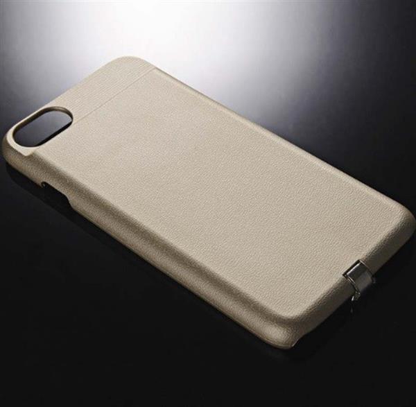 Grote foto iphone 7 plus 3 in 1 set draadloos opladen wireless premium transparante receiver case gold fury q telecommunicatie opladers en autoladers