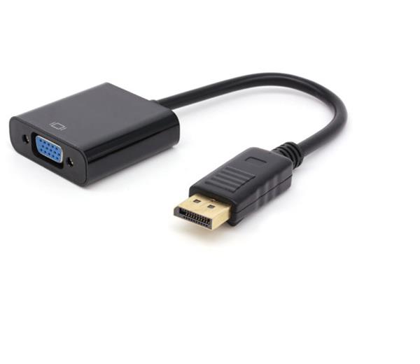 Grote foto drphone displayport naar vga 1080p full hd 50 60 hz zwart telecommunicatie opladers en autoladers