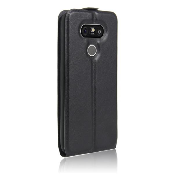 Grote foto luxe pu lederen soft case hand flip cover s7 zwart telecommunicatie mobieltjes