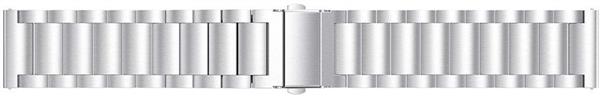 Grote foto drphone fitbit versa versa 2 lite se roestvrij metalen stalen armband rvs zilver kleding dames horloges