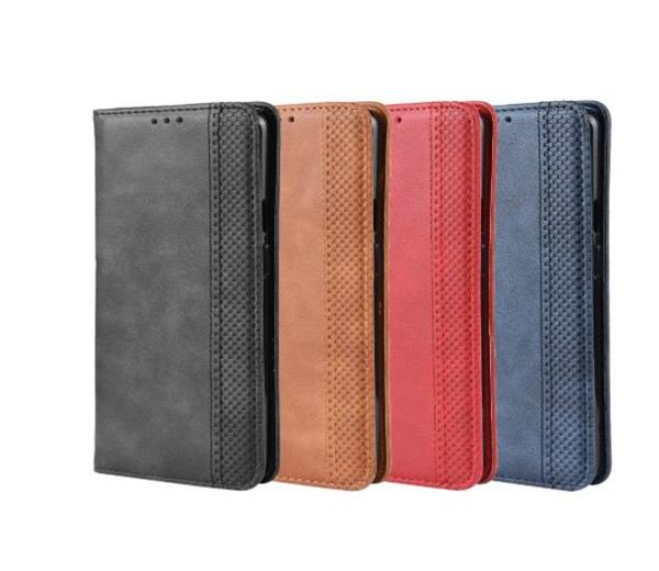 Grote foto drphone pu lederen book case voor oneplus 7 pro magnetische flip cover zwart telecommunicatie mobieltjes