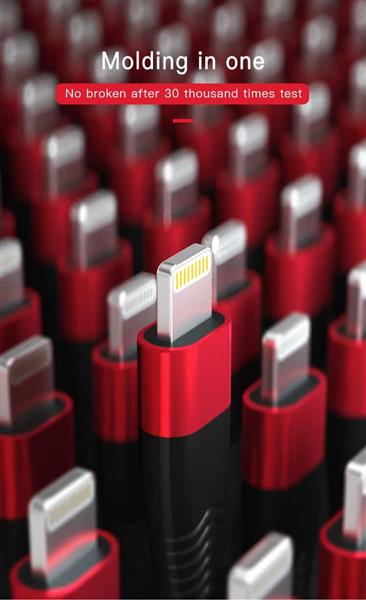 Grote foto drphone sl01 lightning iphone ipad gevlochten kabel 2.4a data sync en snel opladen telecommunicatie opladers en autoladers