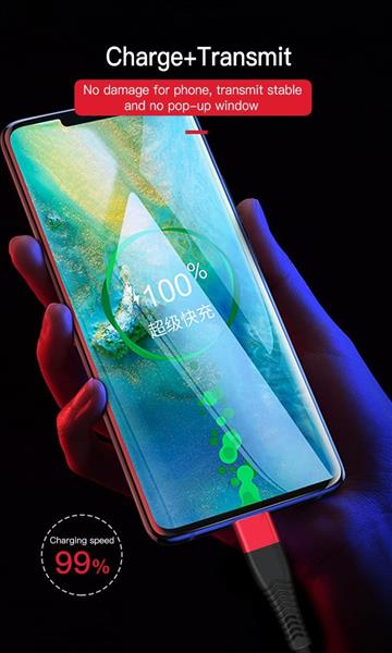 Grote foto drphone sl03 usb c type c gevlochten kabel 3a data sync en snel opladen high speed telecommunicatie opladers en autoladers