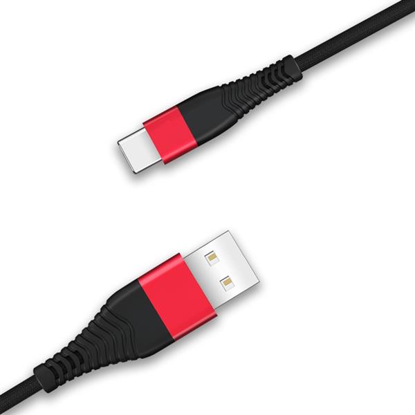 Grote foto drphone sl03 usb c type c gevlochten kabel 3a data sync en snel opladen high speed telecommunicatie opladers en autoladers