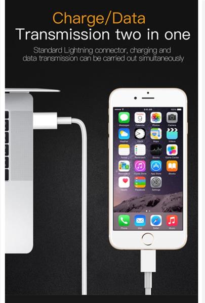 Grote foto drphone lunar pro series 18w quick charge oplader 1 meter usb c naar lightning kabel 9v snella telecommunicatie opladers en autoladers