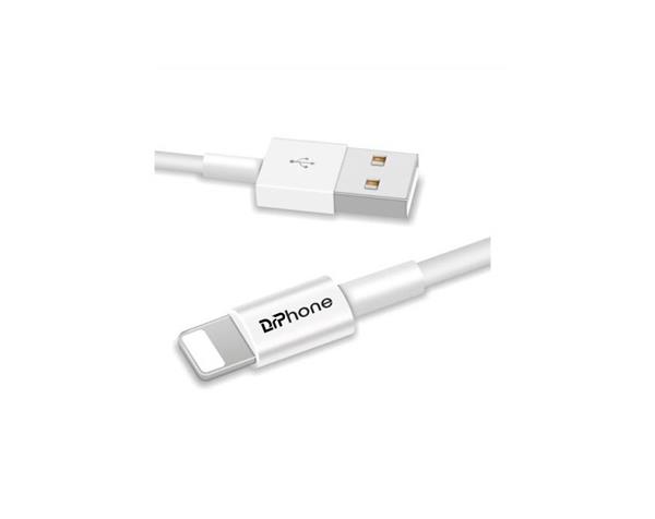 Grote foto drphone gecertificeerde 1 meter lightning naar usb kabel 8 pin oplaadkabel veilig laden voo telecommunicatie opladers en autoladers