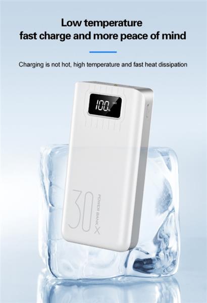 Grote foto drphone hypercell 30.000 mah lader led display led lamp mobiele power bank powerbank met e telecommunicatie opladers en autoladers