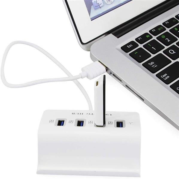 Grote foto drphone 2 in 1 otg 4 usb 3.0 poorten micro usb hub stand voor smartphone laptop tablet c computers en software overige computers en software