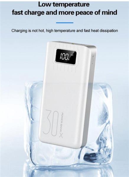 Grote foto drphone hypercell 30.000 mah lader led display led lamp powerbank met extra capaciteit re telecommunicatie opladers en autoladers