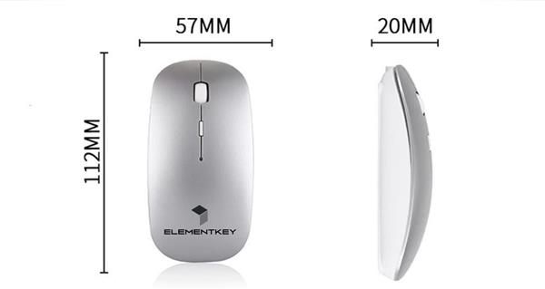 Grote foto elementkey bm7 draadloze bluetooth 3.0 muis oplaadbaar mute klik slaapstand wireless wi computers en software overige computers en software