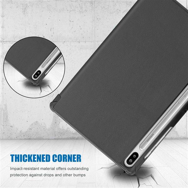 Grote foto drphone tri fold opvouwbare cover pu lederen case voorkant achterkant samsung galaxy tab s telecommunicatie mobieltjes