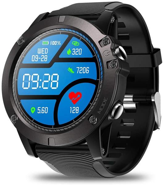 Grote foto drphone blazex3 pro vibe smartwatch zwart kleding dames horloges