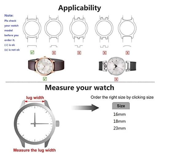 Grote foto drphone universele magnetische milanese armband 20mm 42mm rvs horlogeband rosegold kleding dames horloges