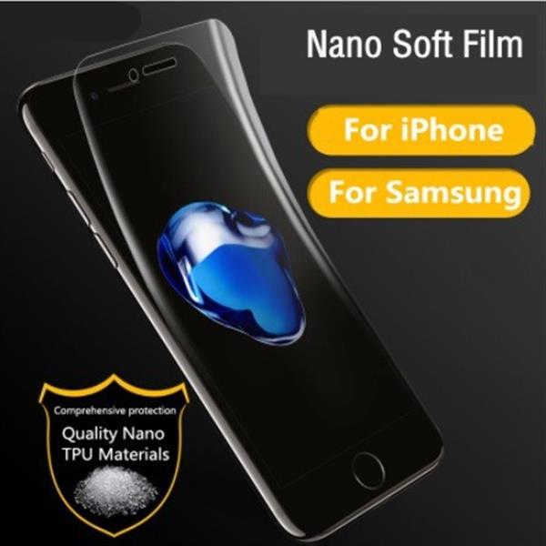 Grote foto voor en achter liquid samsung s8 screenprotector 4d full cover tempered glass 9h liquid fles ins telecommunicatie mobieltjes