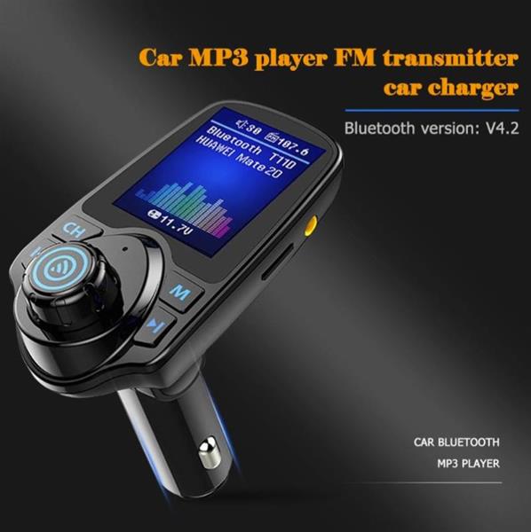 Grote foto drphone bc7 business 5 in 1 universele draadloze bluetooth handsfree carkit met fm transmitter telecommunicatie opladers en autoladers