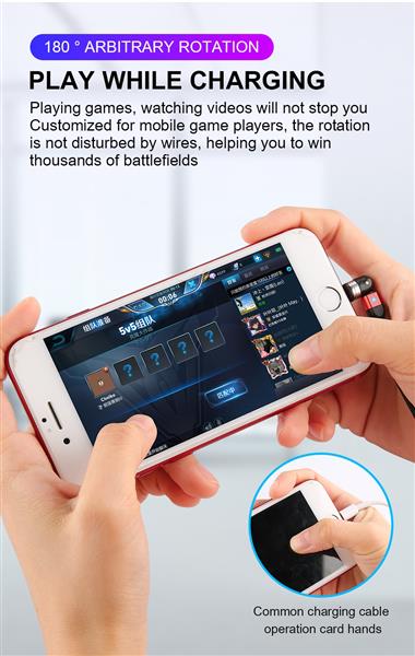 Grote foto drphone lini lightning apple magnetische kabel voor ipad iphone 2.4a nylon gevlochten 540 telecommunicatie opladers en autoladers