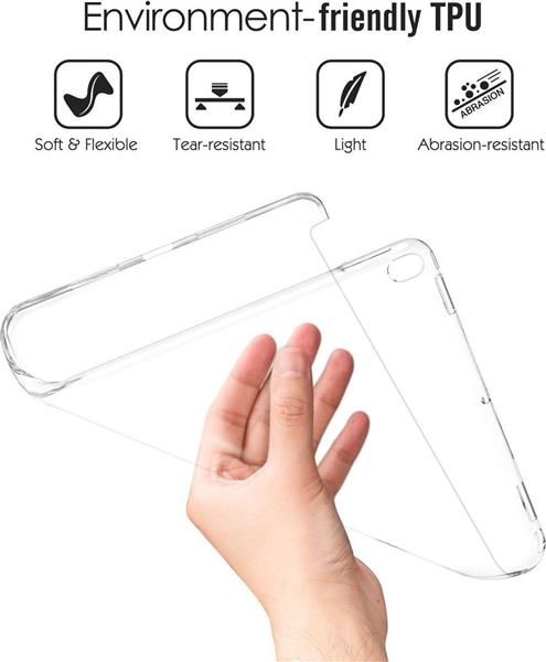 Grote foto drphone ipad pro 12 9 2018 tpu hoes flexibele gel case back cover geschikt voor smart cover telecommunicatie mobieltjes