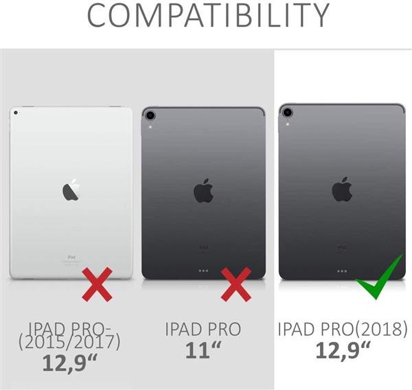 Grote foto drphone ipad pro 12 9 2018 tpu hoes flexibele gel case back cover geschikt voor smart cover telecommunicatie mobieltjes