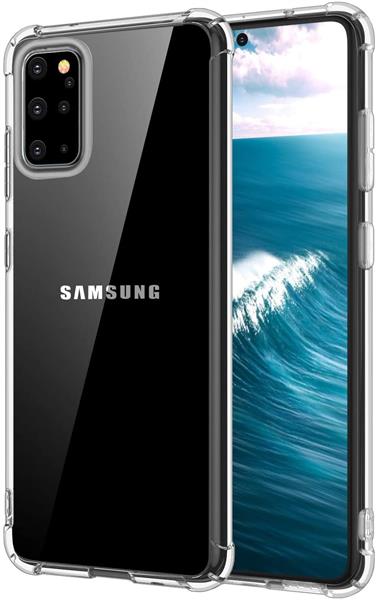 Grote foto drphone samsung s20 plus tpu hoesje siliconen bumper case met verstevigde randen vier hoeken telecommunicatie mobieltjes