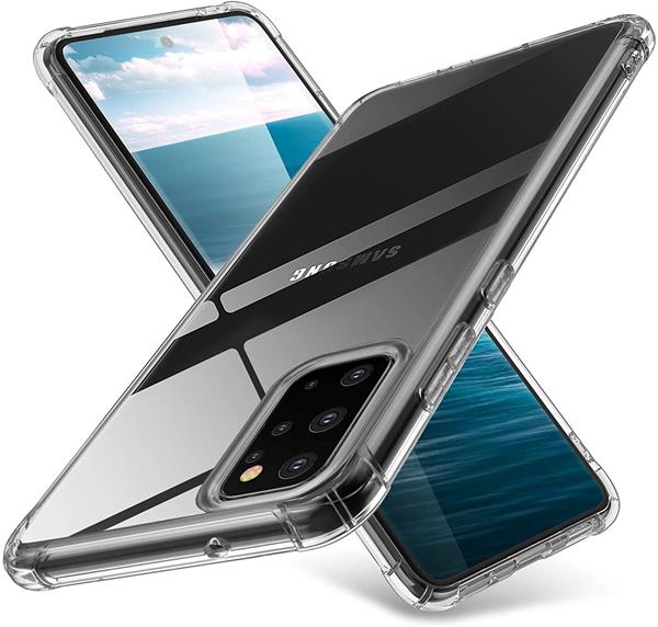 Grote foto drphone samsung s20 plus tpu hoesje siliconen bumper case met verstevigde randen vier hoeken telecommunicatie mobieltjes