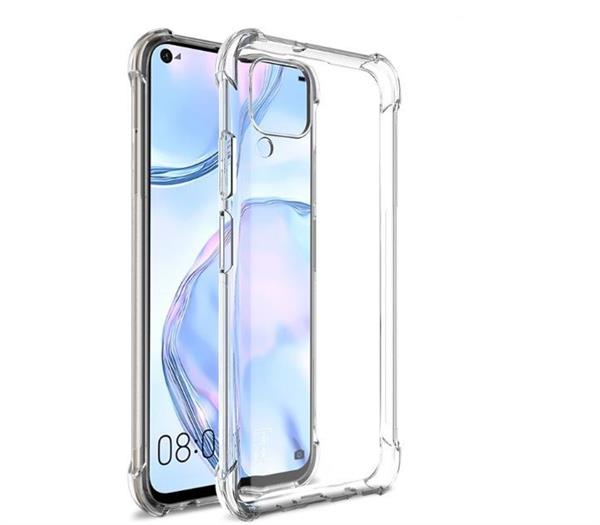 Grote foto drphone huawei p40 lite nova 6 se tpu hoesje siliconen bumper case met verstevigde randen tran telecommunicatie mobieltjes