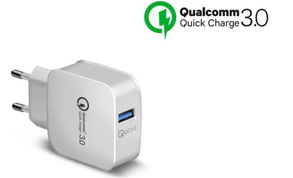 Grote foto drphone quickcharge snellader thuislader oplader met snel opladen functie 9v 2a max 18w fast telecommunicatie opladers en autoladers
